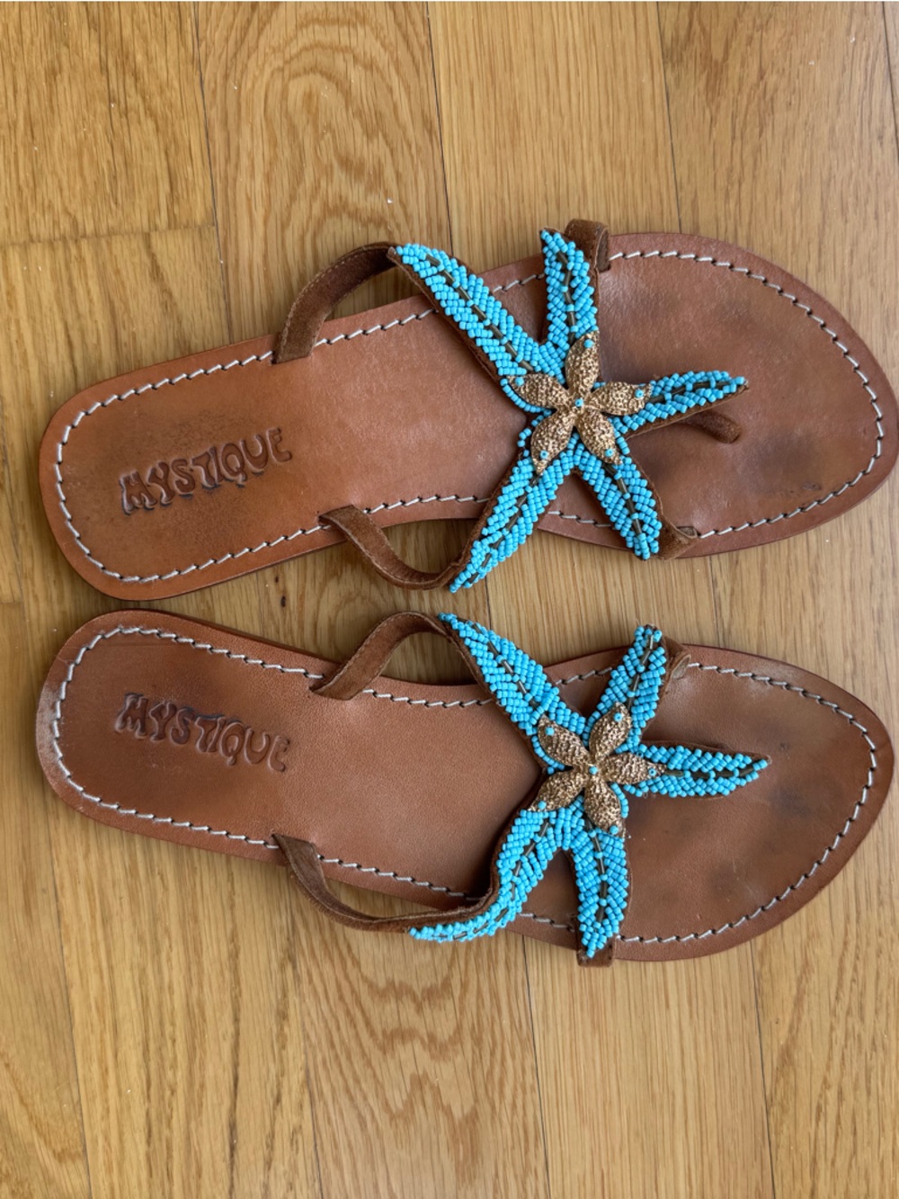 Mystique starfish sandals size 7